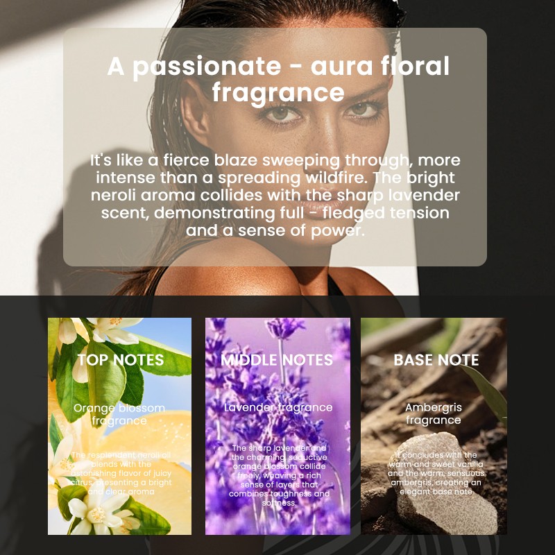 Lady Perfume Manufacturer - MULAN Luxury Gentle Rose Romantic Floral