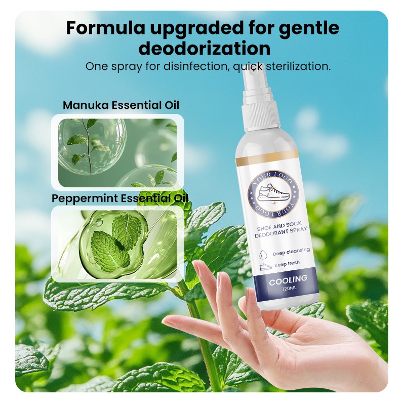 Shoe Deodorizer Factory - MULAN 120ml Deeply Decomposes Odors