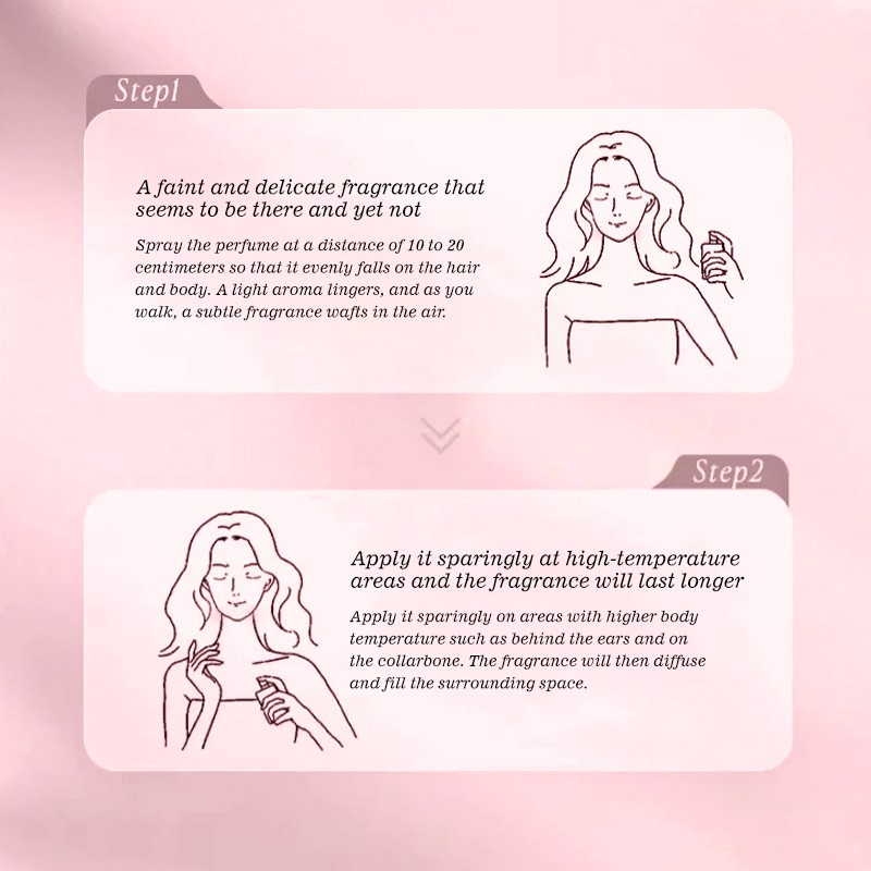 Eau De Parfum Factory - MULAN Women Long Lasting Pink Charm