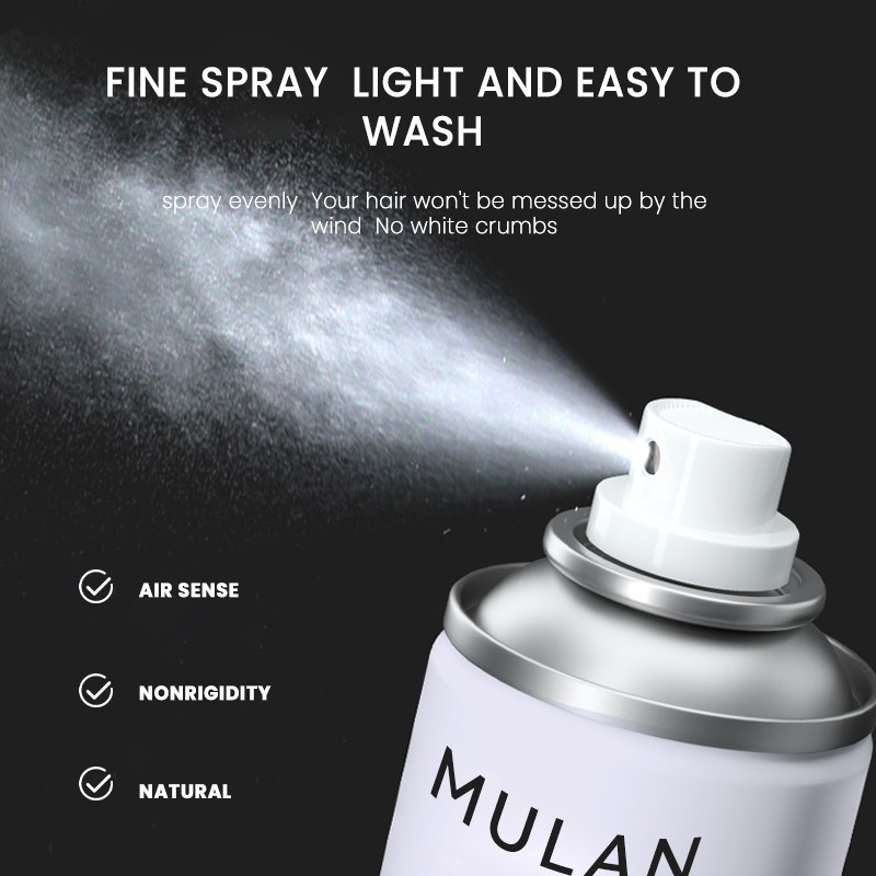 Hair Spray Factory - MULAN Strong Hold Fast Styling Long Lasting