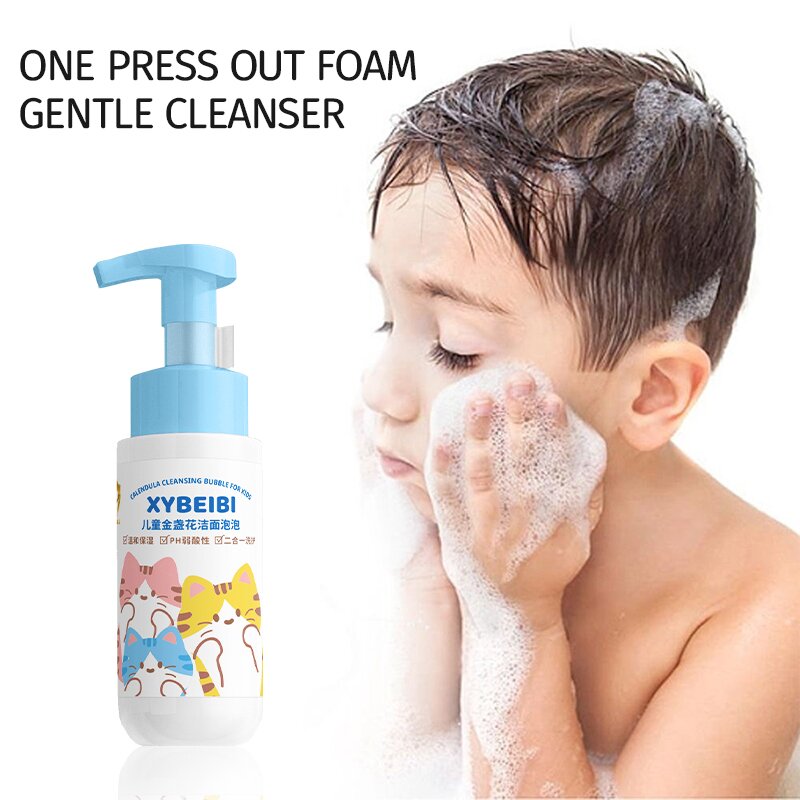 Baby Face Cleanser Supplier - OEM Plant Extract Mousse