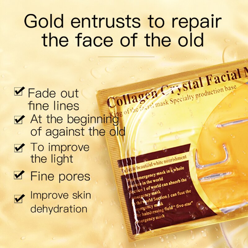24K Gold Mask Supplier - ODM Korea Cosmetic Hydrating