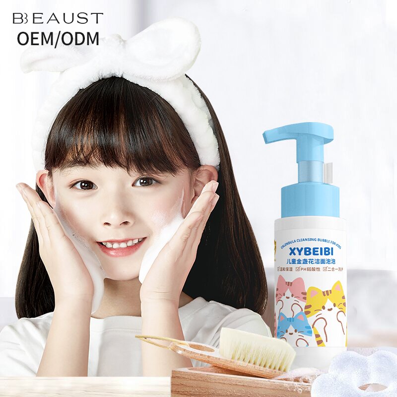 Baby Face Cleanser Supplier - OEM Plant Extract Mousse