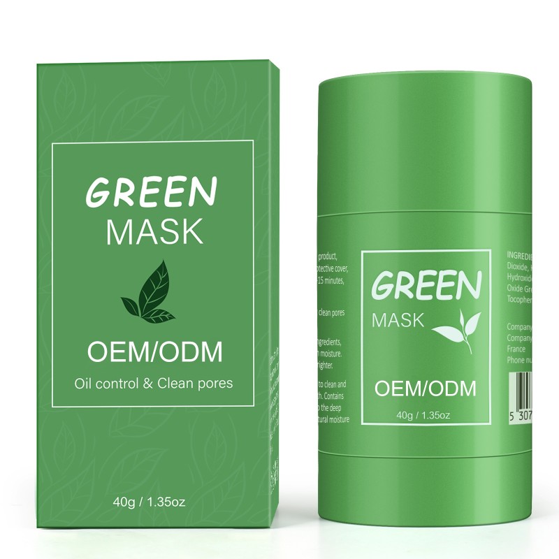 Green Tea Mask Stick Supplier - Custom Pore Cleaning