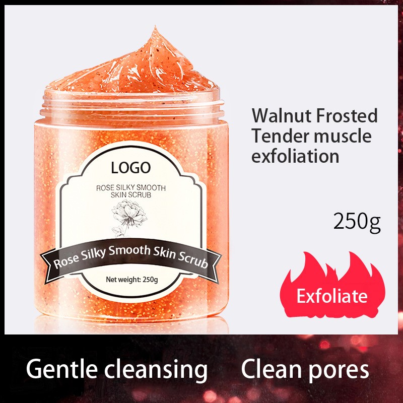 Rose Body Scrub Manufacturer - Wholesale 250G Brightening