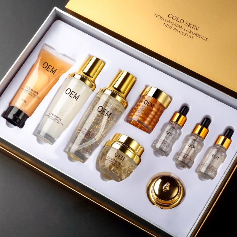 Gold Serum Set Supplier - Custom Korean Anti Aging