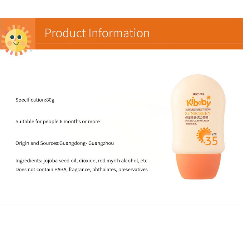 Kids Sunscreen Factory - Custom Vegan Waterproof