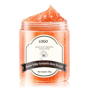 Rose Body Scrub Manufacturer - Wholesale 250G Brightening