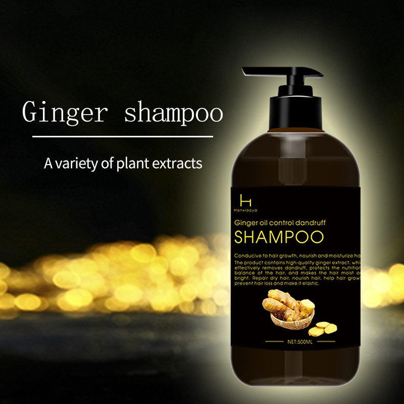 Ginger Shampoo Factory - OEM Anti Dandruff Black