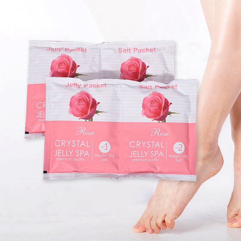 Foot Spa Salt Supplier - Custom Lavender Crystal Jelly