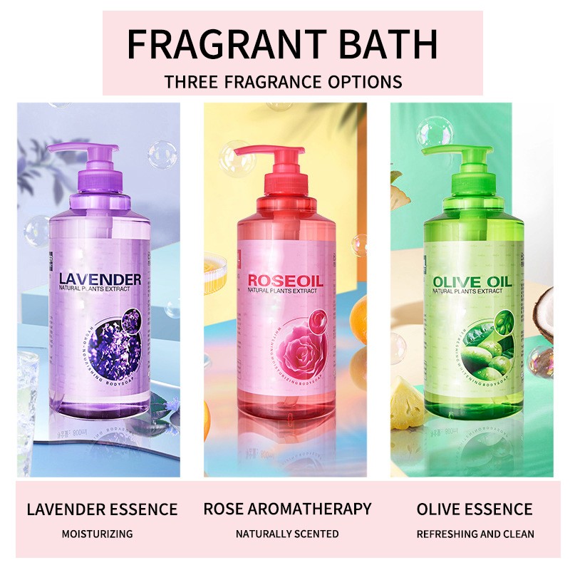 Body Wash Manufacturer - Bulk 800ML Plant Extracts