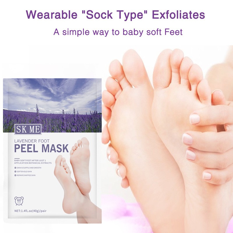 Lavender Foot Mask Manufacturer - OEM Exfoliating Peel