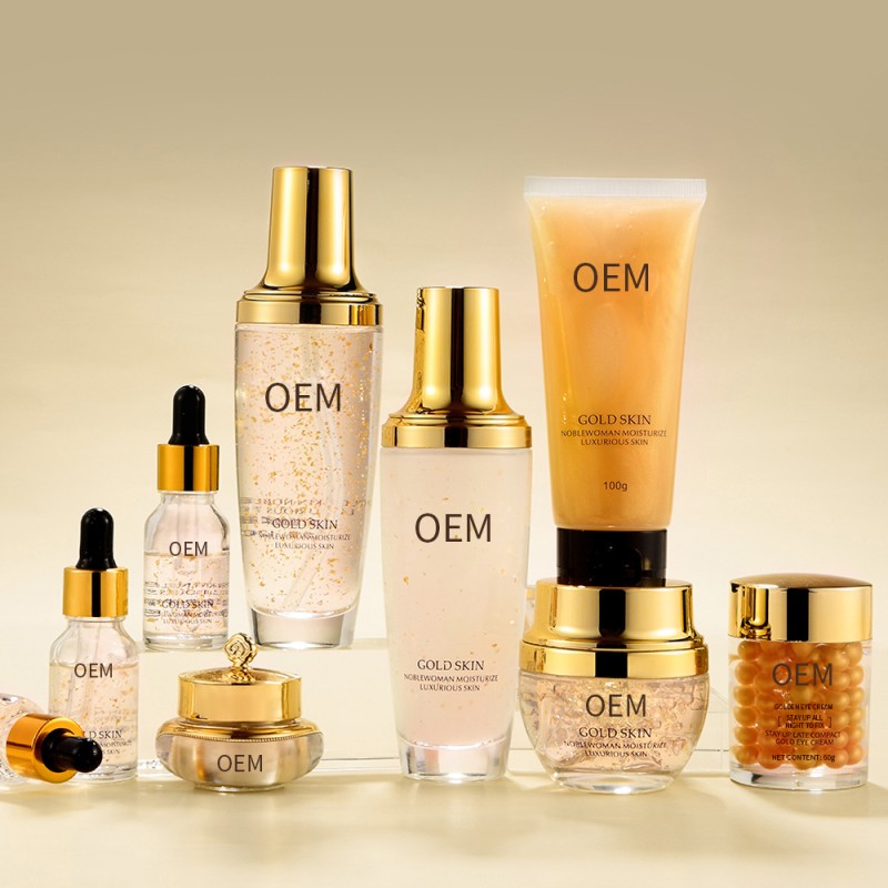 Gold Serum Set Supplier - Custom Korean Anti Aging