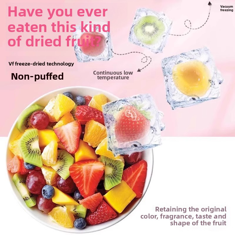Freeze Dried Snacks Manufacturer - Mixed Fruit Vegetables Crispy Kids