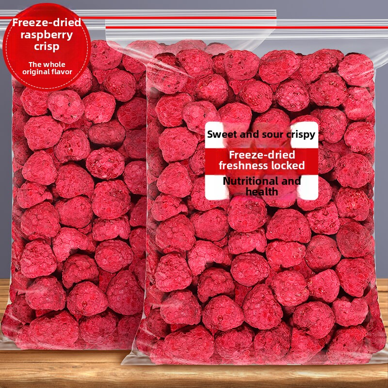 Freeze Dried Fruit Manufacturer - Whole Raspberry Crumbs Cake Decoration