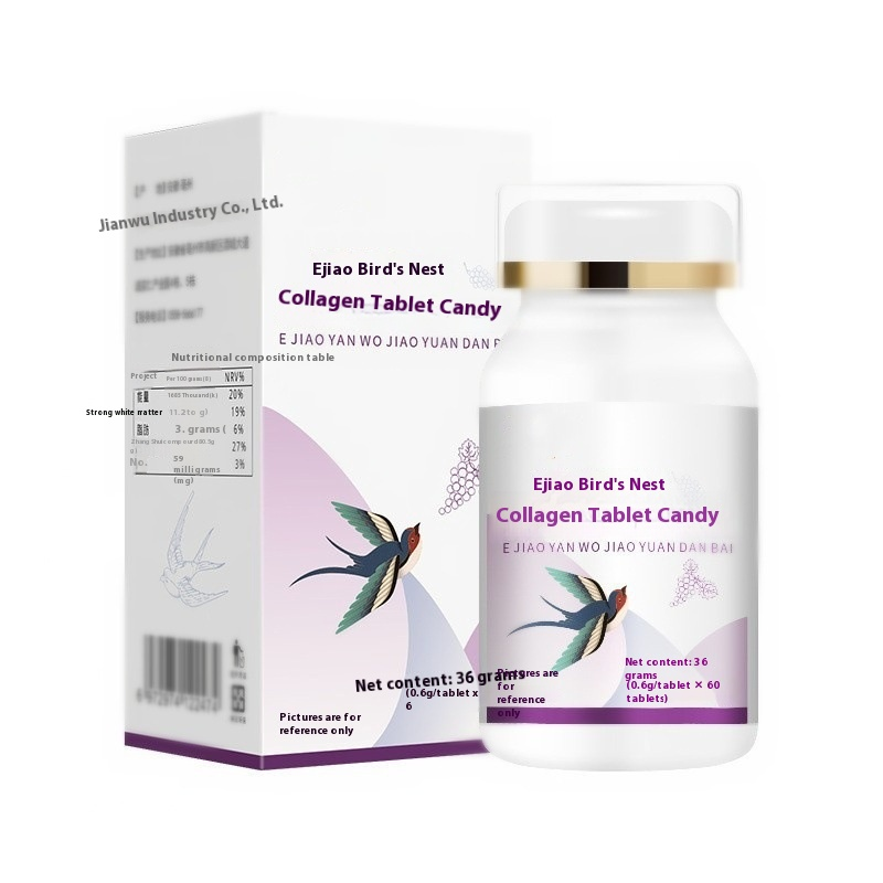 Collagen Candy Manufacturer - Factory Direct Bird's Nest Mint Glucose