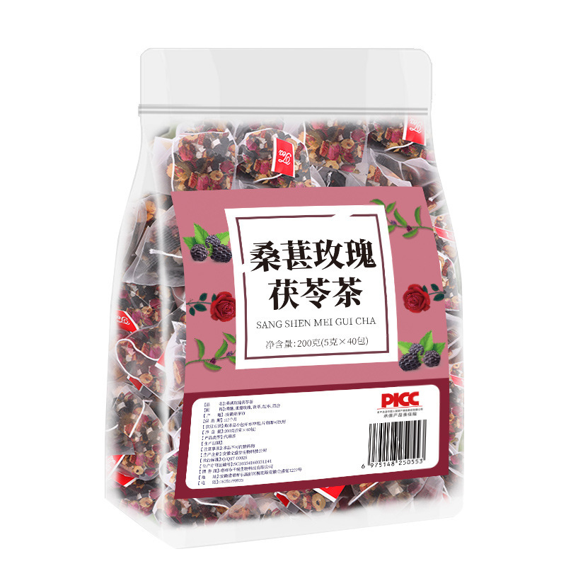 Blooming Tea Factory - 150g Mulberry Rose Poria Individual Bag