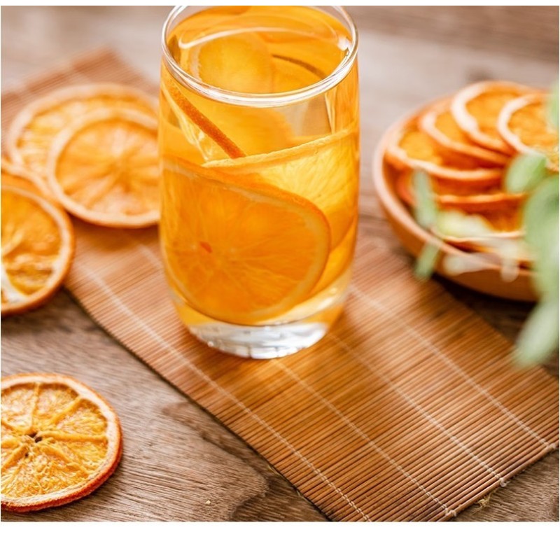 Organic Tea Manufacturer - Handmade Orange Slices Drink Decoration