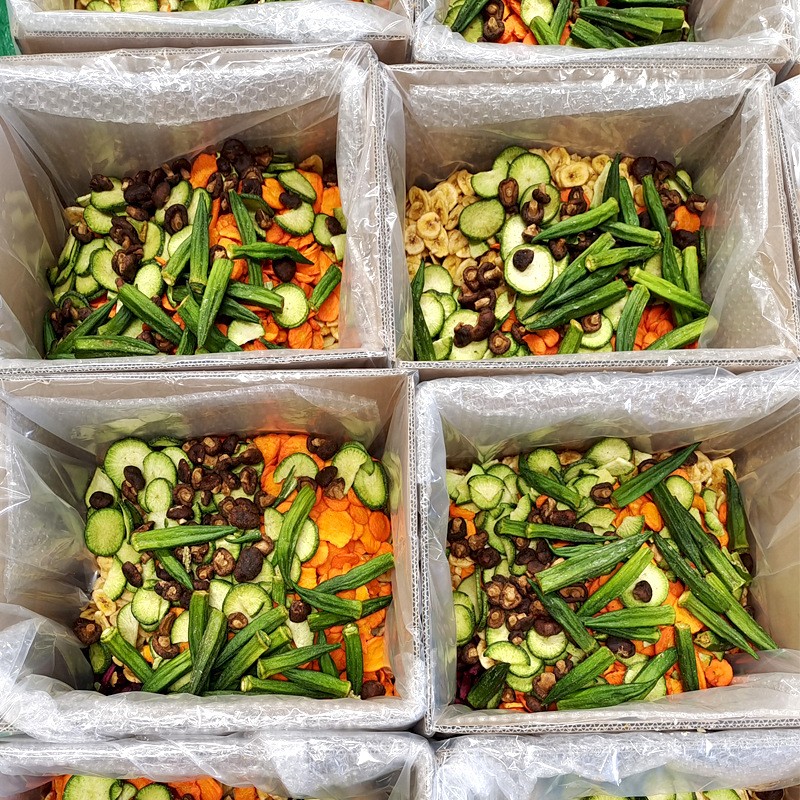 Vegetable Snacks Factory - Hot Selling Low Fat Vacuum Fried Peach