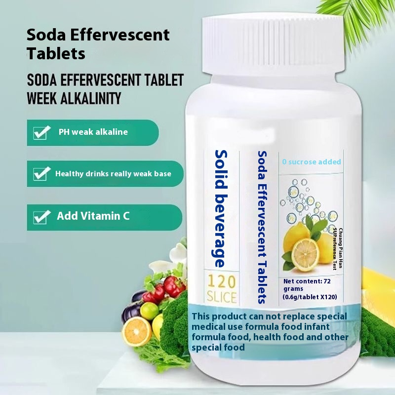Effervescent Tablets Factory - Green Acid Soda Vitamin C Taurine