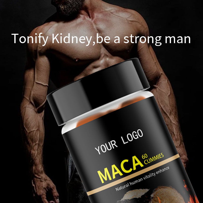 Maca Gummies Manufacturer - Hard Texture Mint Coating Cross Border