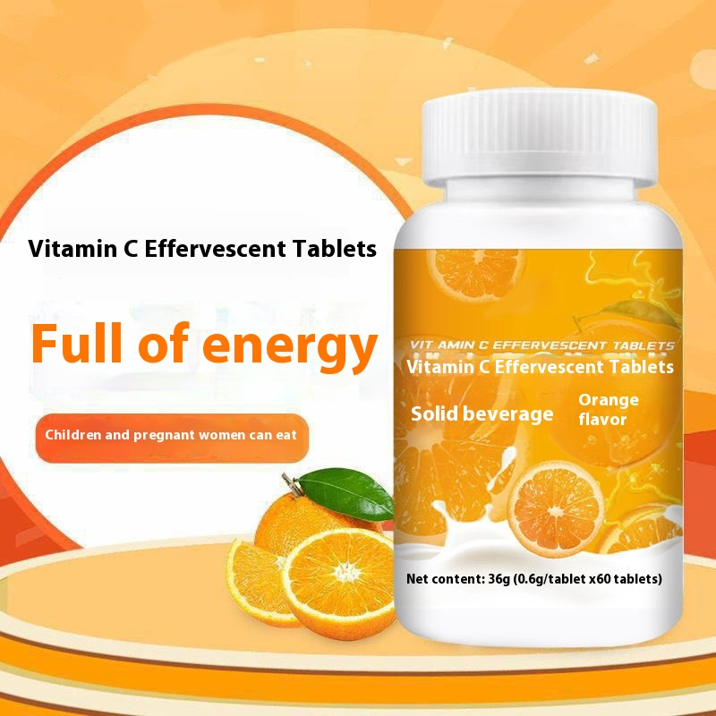 Vitamin C Tablets Manufacturer - Healthy Lemon Effervescent Kids Glass