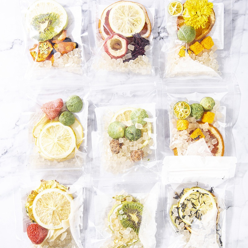 Cold Brew Tea Factory - Handmade Green Orange Lemon Passion Fruit