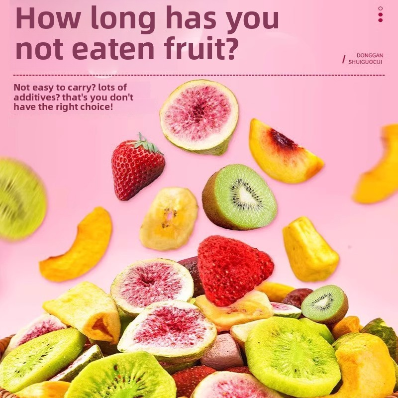 Freeze Dried Snacks Manufacturer - Mixed Fruit Vegetables Crispy Kids