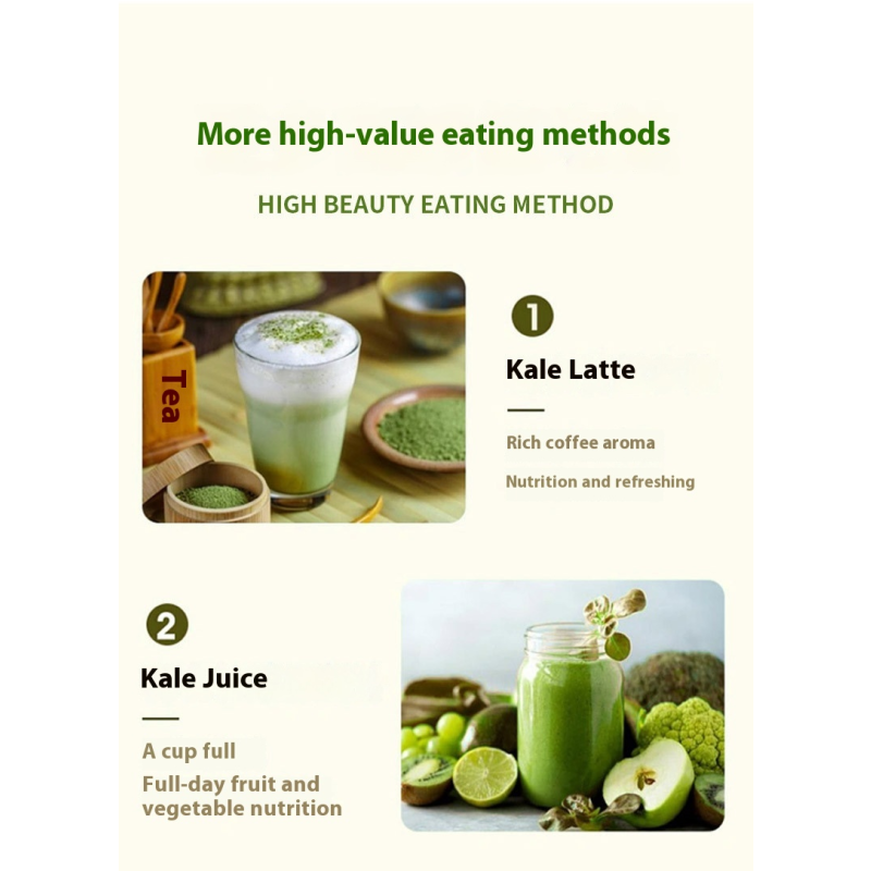 Kale Powder Factory - Authentic Pure Green Drink Meal Replacement