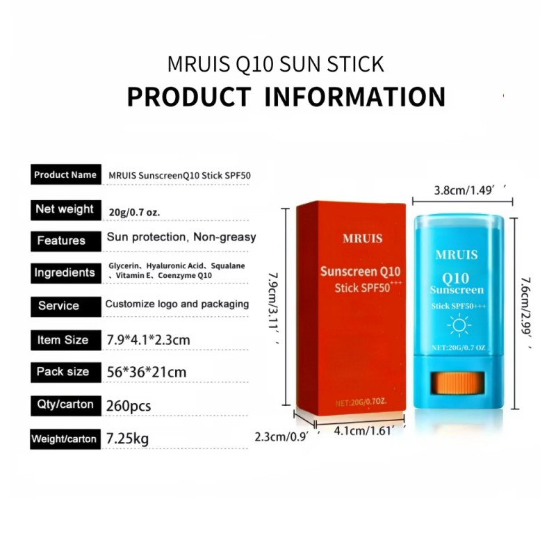 Sunscreen Stick Factory - Custom Mineral Hyaluronic Acid