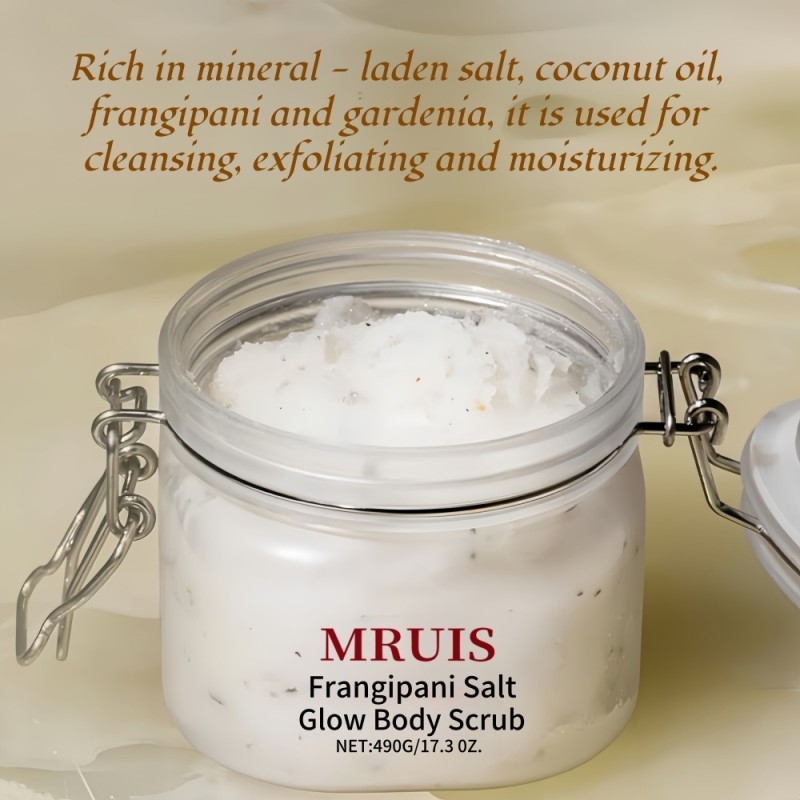 Body Scrub Factory - Custom 490g Tropical Frangipani