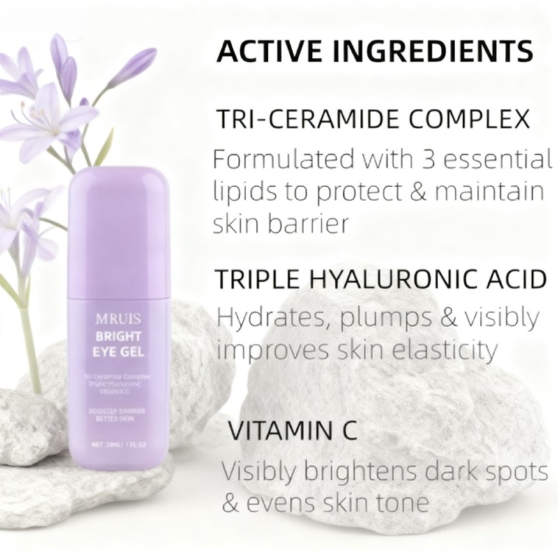 Eye Cream Supplier - OEM Hyaluronic Acid Vitamin C