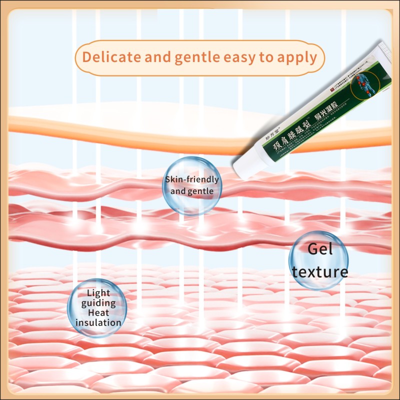 Neck, Shoulder, Waist & Leg Light-Guiding Gel