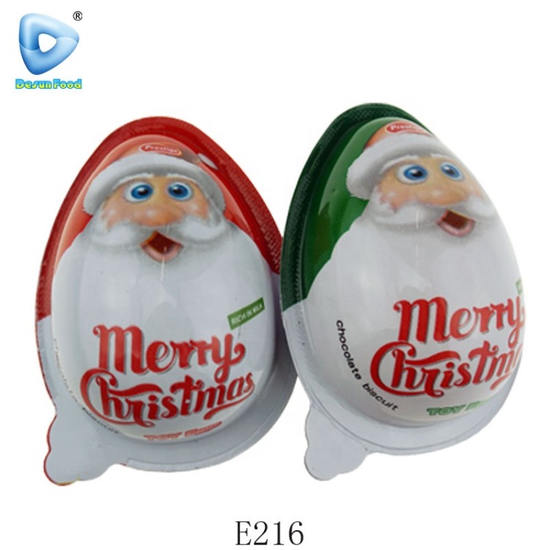 Christmas Surprise Egg Chocolate Factory - Toy Biscuit