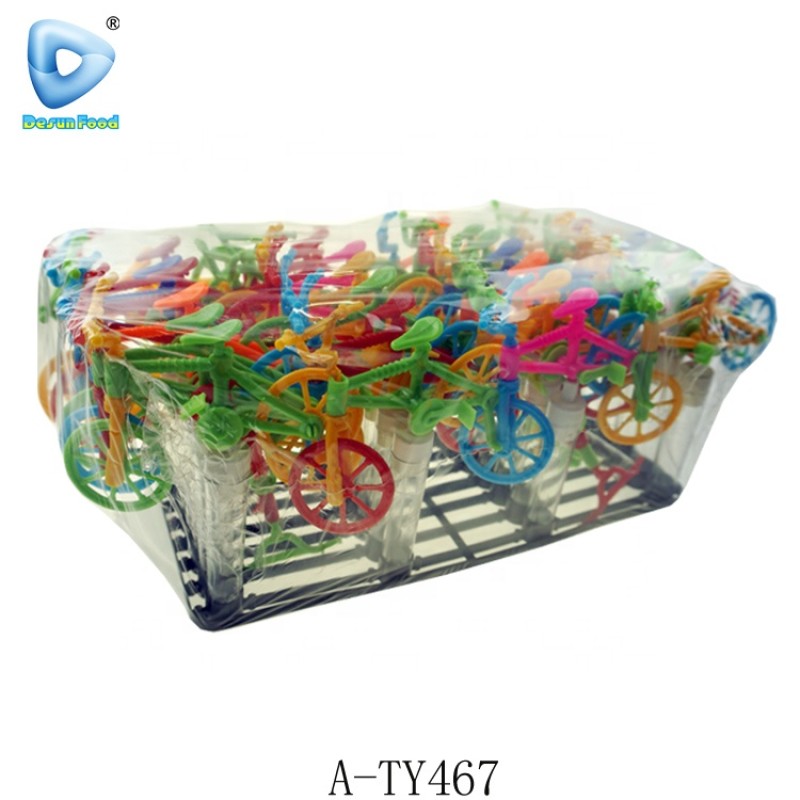 Plastics Bicycle Toy Supplier - With Candy Sweet