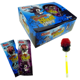 Glowing Skulls Lollipop Manufacturer - Fruit Flavor