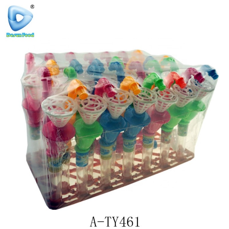 Plastic Trumpet Toys Manufacturer - Custom with Candy
