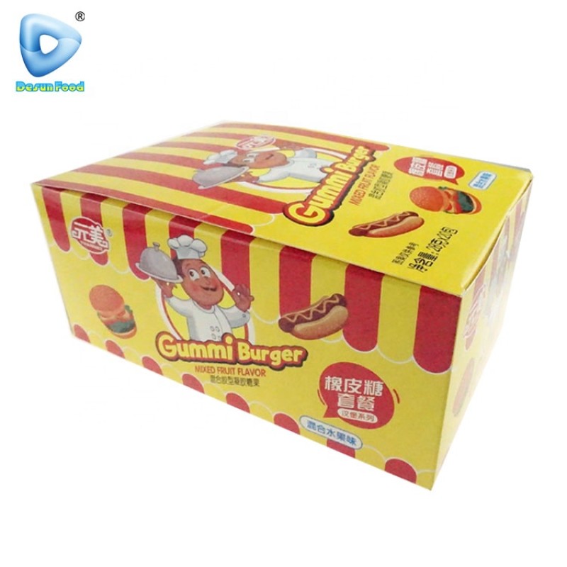 Hamburg Hot Dog Gummy Candy Manufacturer - Halal Soft