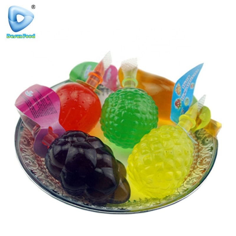Colorful Fruit Shape Suck Jelly Factory - Custom Mixed