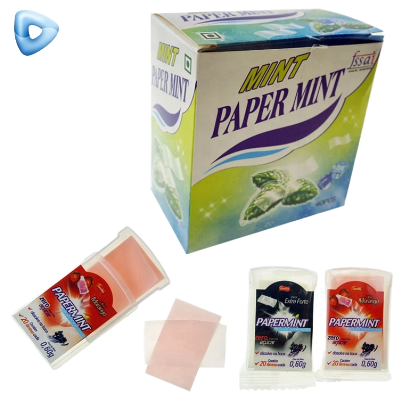 Fresh Breath Strips Candy Factory - Paper Mint