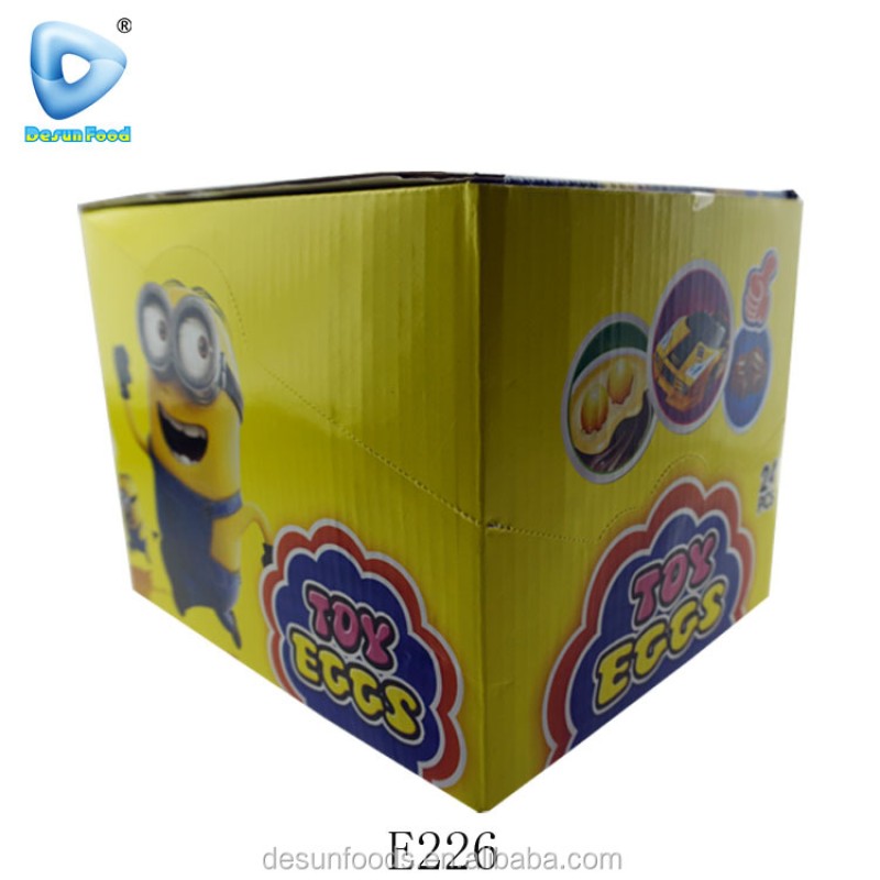 Custom Surprise Egg Chocolate Manufacturer - Biscuit Toy