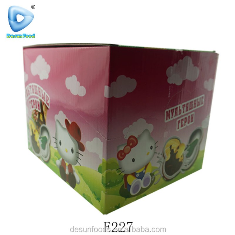 Cartoon Surprise Egg Chocolate Factory - Biscuit with Toy