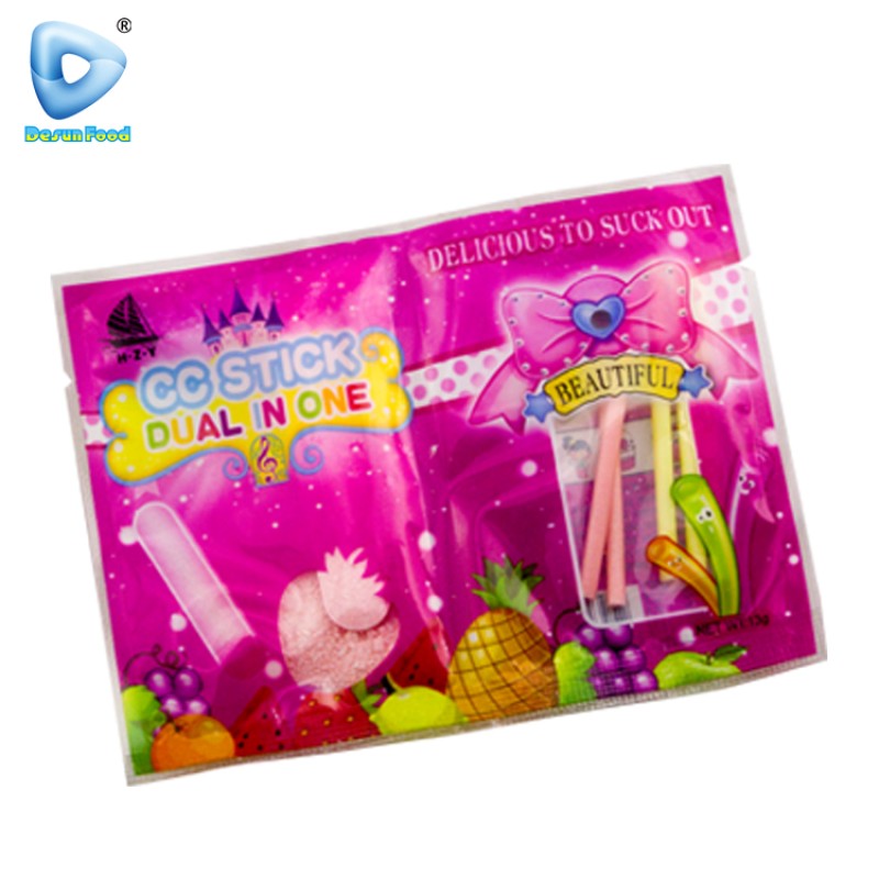 Fruit Flavor Stick Candy Manufacturer - With Sour Powder