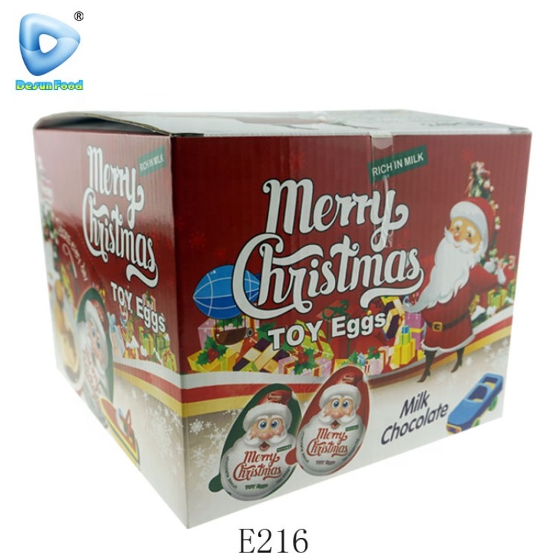 Christmas Surprise Egg Chocolate Factory - Toy Biscuit