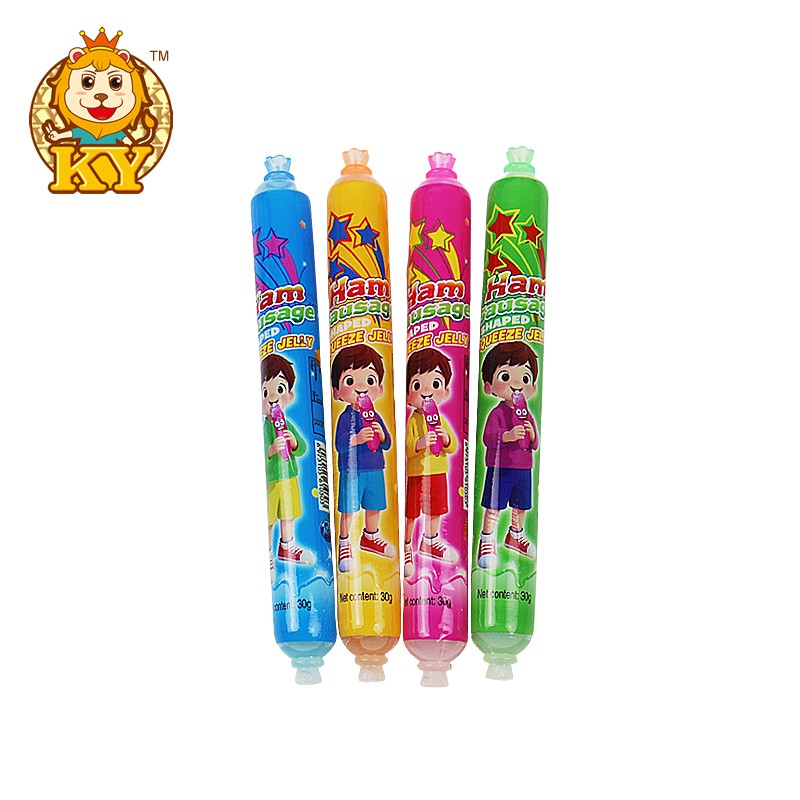 Sausage Shape Jelly Pudding Factory - Manufacturer Wholesale Fruit Flavor