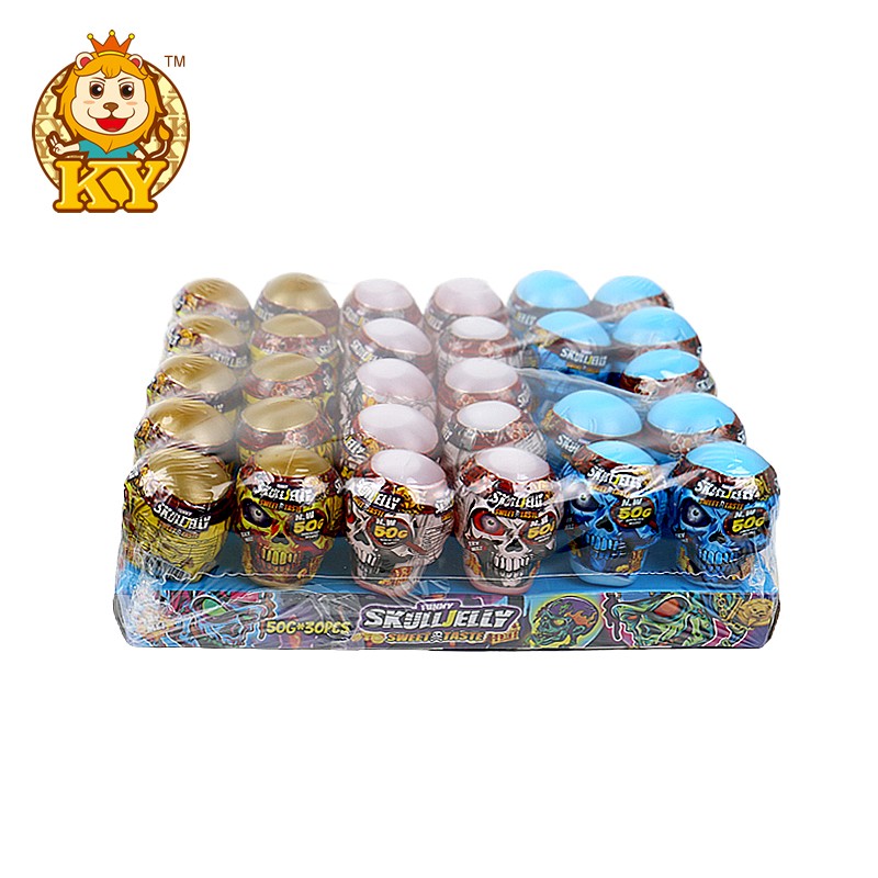 Skull Shape Jelly Pudding Manufacturer - Manufacturer Wholesale Fruit Flavor
