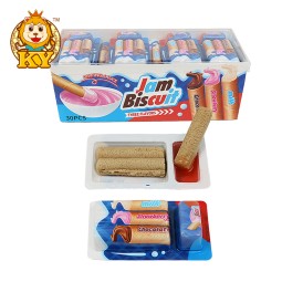 Puffed Biscuit Bar Factory - Wholesale OEM with Fruit Flavor Jam