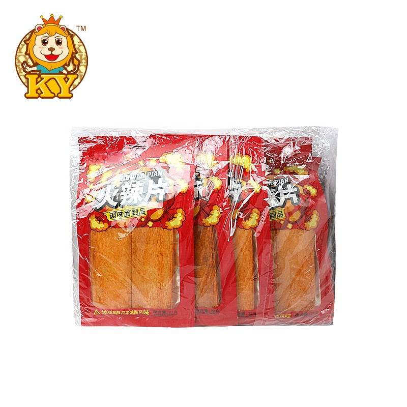 Long Spicy Strips Gluten Snack Factory - Wholesale Delicious Spicy