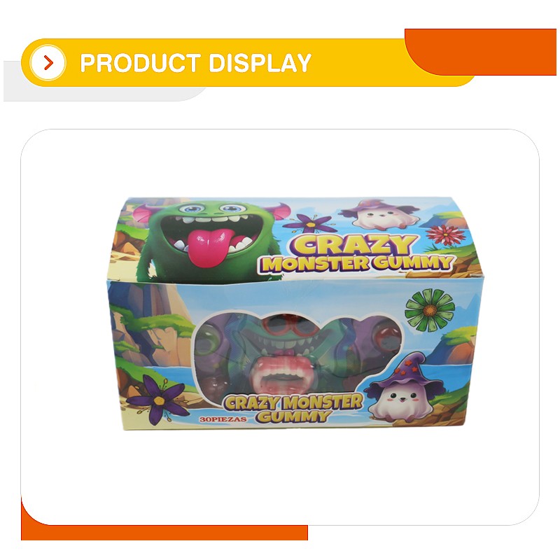 Monster Shape Gummy Candy Manufacturer - Wholesale Colored Funny Soft