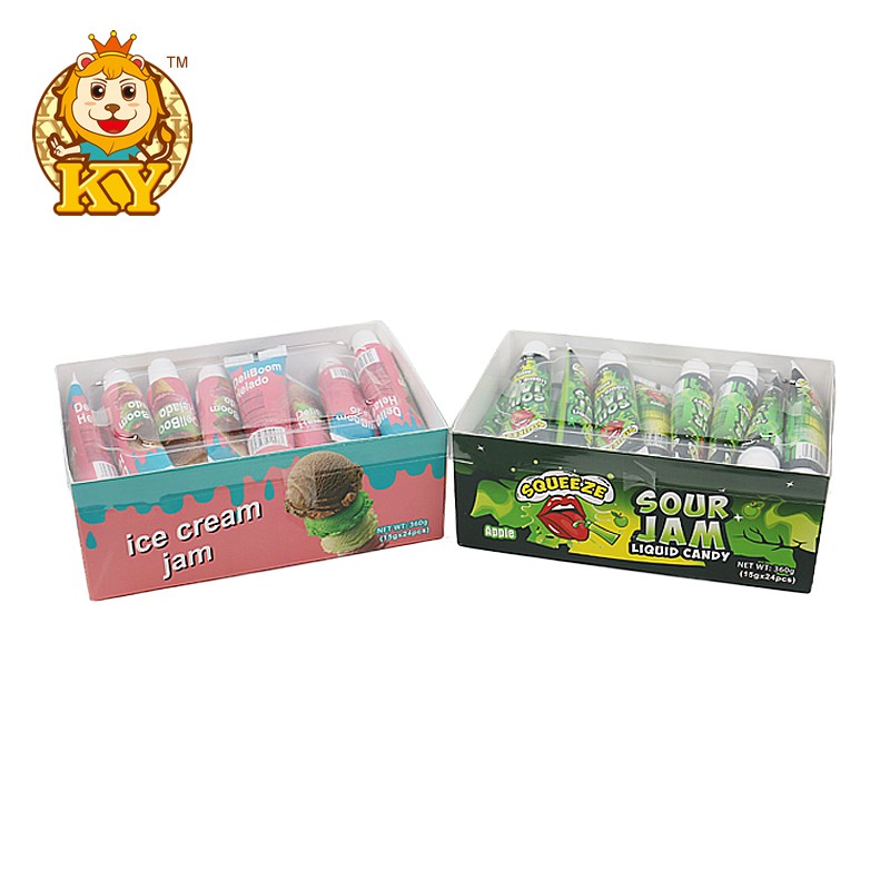 Toothpaste Shape Liquid Candy Manufacturer - OEM Custom Fruity Sour Jam
